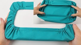 Dont buy bed sheets anymore  You can sew bed sheets easily even though youre not Seamstresses [upl. by Akerahs]