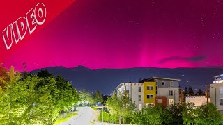 Polarlichter über Osttirol [upl. by Lednem]