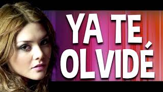 YURIDIA  Ya te olvidé  Karaoke instrumental con letras [upl. by Filmer]