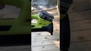 The Somewhat Powerful Ryobi Leaf Blower [upl. by Shermie823]