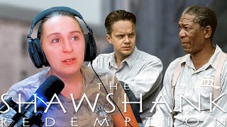 SHAWSHANK REDEMPTION 1994  MOVIE REACTION  FIRST TIME WATCHING [upl. by Cynthea92]