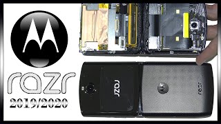 The New 20192020 Motorola Razr Disassembly Teardown Repair Video XT20001 [upl. by Hildy459]