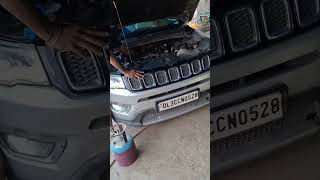 automobilejeep compass dashboard open cooling coil change [upl. by Binnings756]