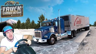 Alaskan Truck Simulator  ПЕРВЫЙ ВЗГЛЯД  ДОСТОЙНЫЙ КОНКУРЕНТ EURO TRUCK SIMULATOR 2 [upl. by Siver]