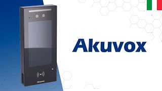 Akuvox AKE16C  Videocitofono IP con riconoscimento facciale [upl. by Farrand]