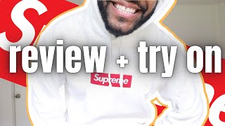 Is Supreme REALLY dead in 2024 🕊  Supreme Box Logo Hoodie FW21 Review  Try On [upl. by Aisinut]