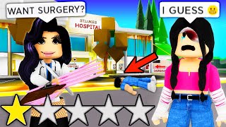 Maya Goes to the WORST REVIEWED Hospital in Brookhaven [upl. by Neiv]