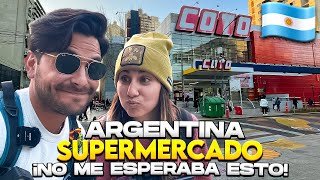 Así es un SUPERMERCADO en ARGENTINA  ¿CUÁNTO CUESTA HOY  Gabriel Herrera [upl. by Vasyuta]