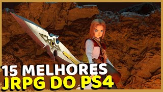 15 MELHORES JRPG PARA PS4 SEGUNDO O METACRITIC [upl. by Nasho]