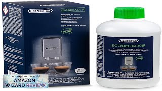 DeLonghi EcoDecalk Descaler EcoFriendly Universal Descaling Solution for Coffee Review [upl. by Esinwahs365]