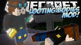 LOOTING BODIES MOD amp ADONS FOR MINECRAFT BEDROCK EDTION 118 AND 119  MEDIA FIRE [upl. by Denzil]