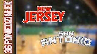 21 10 Njersey vs San Antonio – Poniedziałek Div Jesień 2024 [upl. by Ymmij]