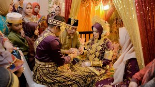 nia amp rahman wedding  akad nikah [upl. by Eimareg]