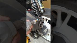 the process of replacing the foam air filter on a Vario motorbike vario filter [upl. by Gilba772]