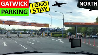 Gatwick Airport Parking North Terminal Long Stay Car Park How to get there and How to Exit [upl. by Keelby]