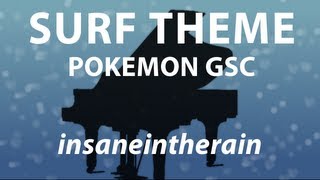 Surf Theme  Pokémon GoldSilverCrystal  Piano Cover [upl. by Sharline469]