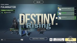 Destiny Rising Haven Ops Fulminator Strike W Attal the Healer [upl. by Petromilli]