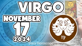 𝐕𝐢𝐫𝐠𝐨 ♍ 🤩SPECTACULAR GIFT FALLEN FROM THE SKY❗️🎁 Horoscope for today NOVEMBER 17 2024 🔮 horoscope [upl. by Aihcrop996]