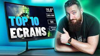 TOP 10 MEILLEURS ECRANS PC GAMER amp CONSOLE [upl. by Eiramanit]