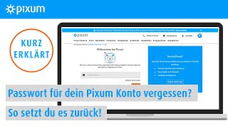 Kurz erklärt So vergibst du ein neues Passwort in der Pixum Fotowelt Software [upl. by Fusuy]