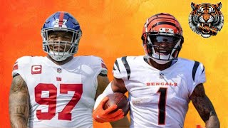 Bengals versus Giants Preview [upl. by Nnil620]