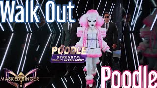 Poodle Walk Out  The Masked Singer USA Season 1 Ep 2 [upl. by Phelan]