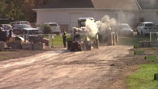 Bring on the Diesel power 1250lb tractor pull Shelburne [upl. by Ileyan296]