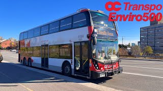 OC Transpo  Enviro500 Ride [upl. by Ogden]