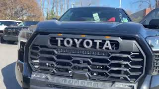 2024 Tundra Hybrid 4X4 TRD Pro This model stands out with its sleek Midnight Black Metallic [upl. by Blaine553]