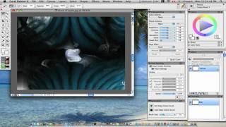 Corel Painter X tutorial AutoPainting [upl. by Ayik]