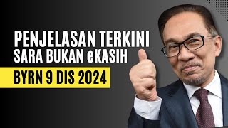 PENJELASAN TERKINI PENERIMA BYRN SARA 9 DIS 2024 INI [upl. by Eiruam]