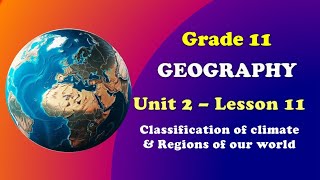 Gr 11 Geography Unit 1 Part 17 Factors influencing the world climatic regionsbridgeeducation4771 [upl. by Auqenaj]