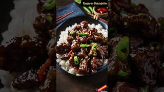 🥢 How to Cook Mongolian Beef 🌿 Mongolian Beef Recipe food foodie [upl. by Adnoral]