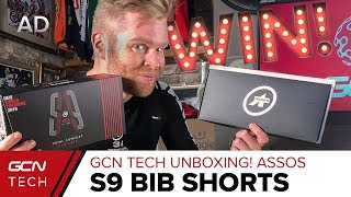 GCN Tech Unboxing NEW ASSOS S9 Bib Shorts [upl. by Elisa977]