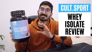 cultsport Elite Whey Isolate Review  Quality amp Taste [upl. by Boulanger738]