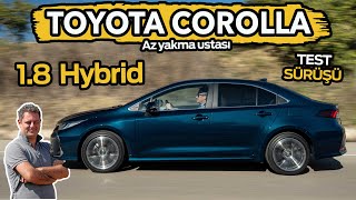 Makyajlı Toyota Corolla 18 Hybrid eCVT test sürüşü 2024  Az yakma ustası [upl. by Natsreik52]