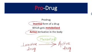 Prodrug  Prodrug pharmacology [upl. by Zetnod451]