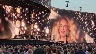 Adele  I Drink Wine live at Adele Stadion Munich 3824 [upl. by Perl771]