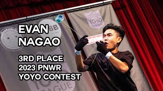 Evan Nagao — 3rd — 1A FINAL — 2023 PNWR YoYo Contest [upl. by Hut]