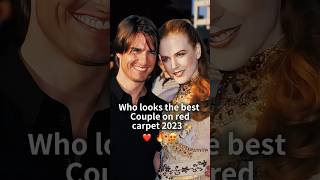 Who looks the best Couple on red carpet 2023 ❤️couple redcarpet nicolekidmanMet Gala [upl. by Janice]