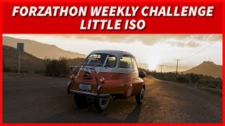 FH5 Forzathon Weekly Challenge LITTLE ISO [upl. by Acinet]