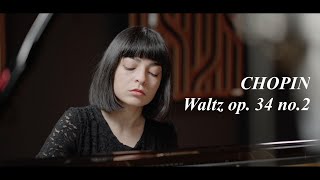 F Chopin Waltz op34 no2 Elena Piccione piano [upl. by Adnaluy]