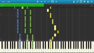 Bokurano  Uninstall Piano Tutorial [upl. by Aiem]