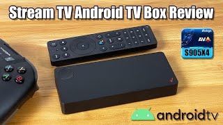 Verizon Stream TV Review  The First S905X4 Android TV Box [upl. by Ynoffit]