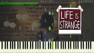 Life Is Strange  Obstacles by Syd Matters  Synthesia Piano Tutorial [upl. by Adnar]