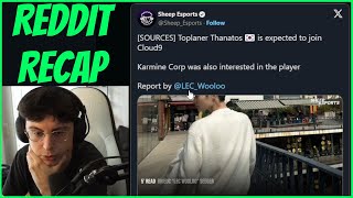 BIG Roster Changes  Thanatos is Joining Cloud9 GiantX Benches Odoamne  Reddit Recap [upl. by Spancake616]