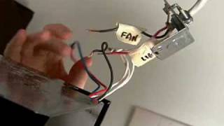 How to Replace a Bathroom Exhaust Fan [upl. by Weathers]