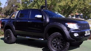 B6440  2012 Ford Ranger PX XLT Utility Double Cab 4dr Spts Auto 6sp 4x4 3 2DT walkaround video [upl. by Goran834]