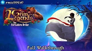 Grim Legends The Forsaken Bride  Full Walkthrough  Bonus Chapter PS4Xbox One rus199410 [upl. by Laeira]