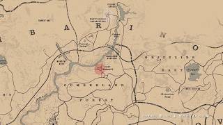 Red Dead Redemption 2  High Stakes Treasure 3 and final Location [upl. by Asaeret]